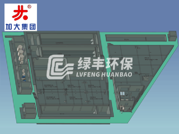 江西加（jiā）大（dà）集團3000m³/d屠宰（zǎi）豬廢水處理工程